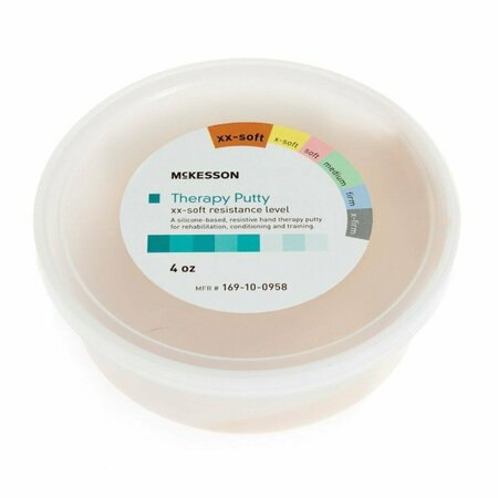 MCKESSON Therapy Putty, Tan, Extra Extra Soft, 4-ounce 169-10-0958